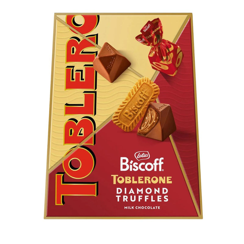 Σοκολατάκια Toblerone Biscoff Diamond Truffles