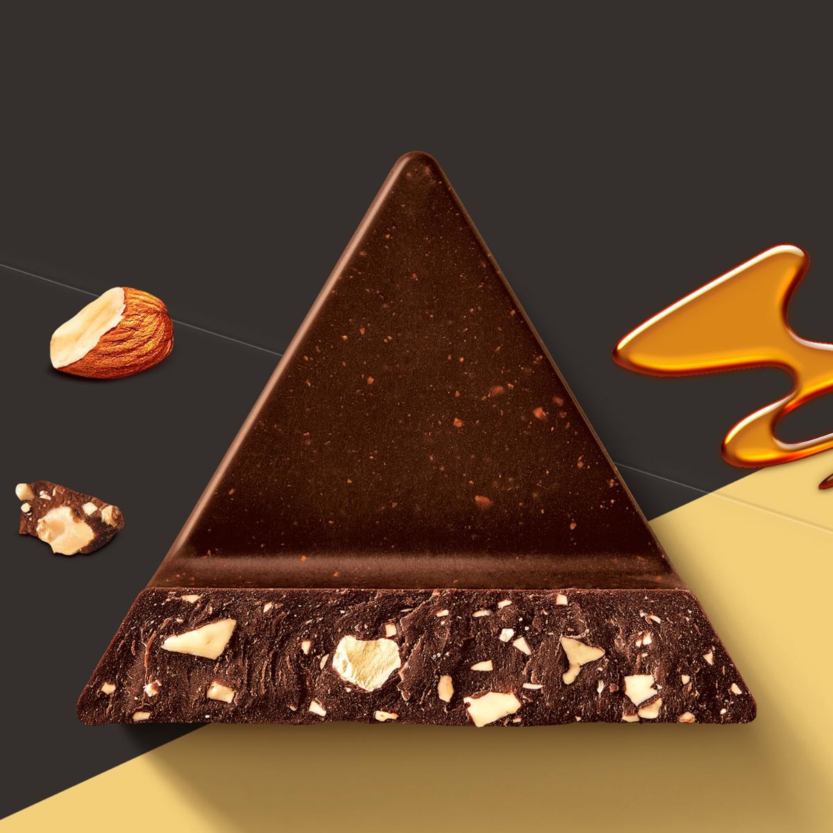Σοκολάτα Υγείας Toblerone Dark Chocolate Honey and Almond Nougat