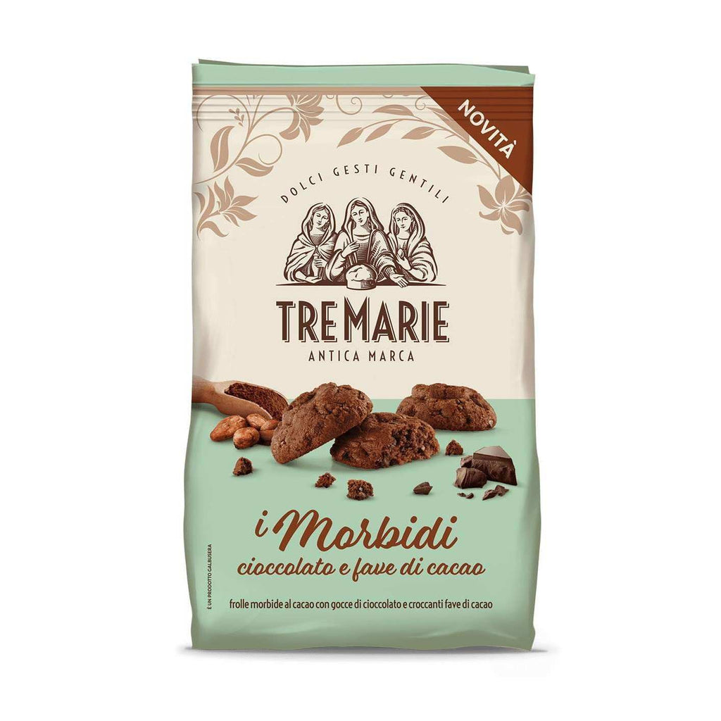 Tre Marie Antica Marca I Morbidi Cioccolato E Fave Di Cacao Biscotti 300g-A