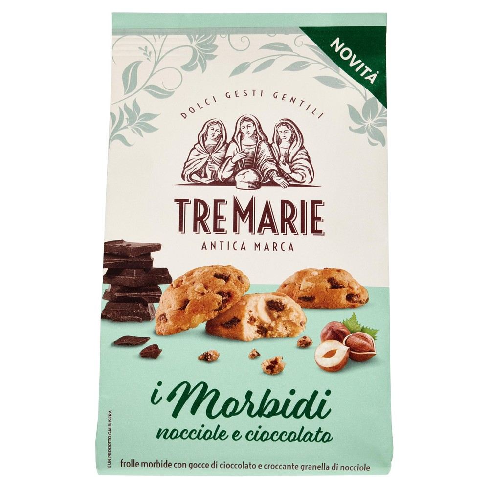 Tre Marie Antica Marca I Morbidi Nocciole E Cioccolato 300g-A