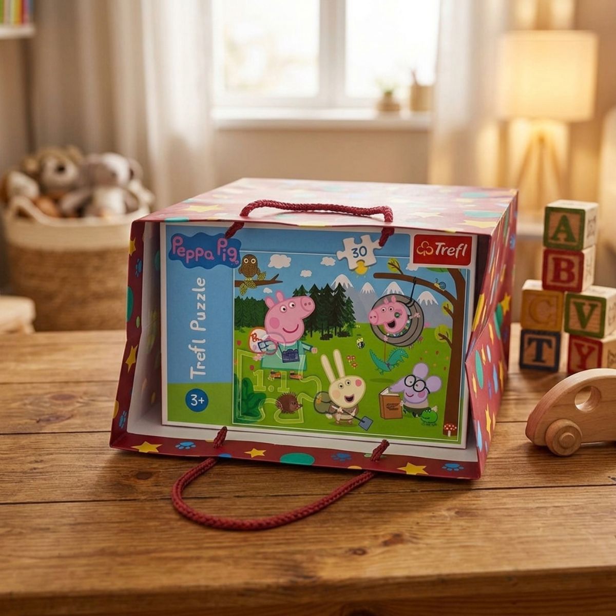 Παζλ Trefl Peppa Pig Trip with Friends Puzzle (30 Κομμάτια)