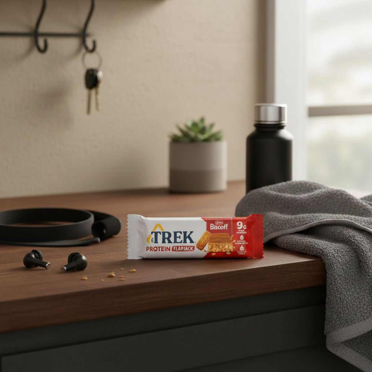 Μπάρες Πρωτεΐνης Trek Protein Flapjack Biscoff