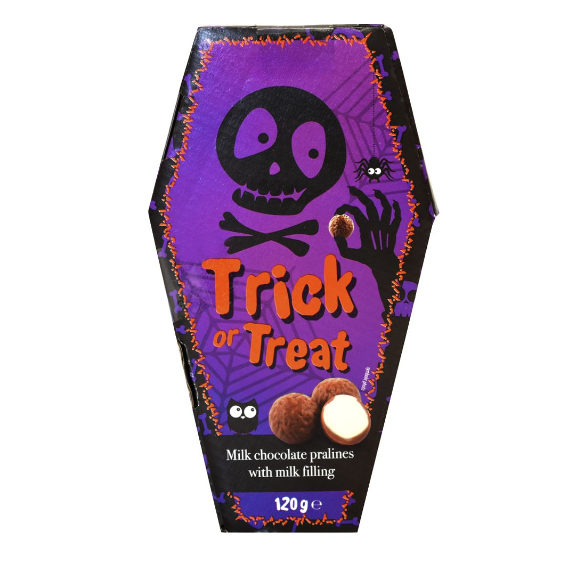 Σοκολατάκια Trick or Treat Milk Chocolate Pralines with Milk Filling
