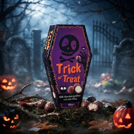 Σοκολατάκια Trick or Treat Milk Chocolate Pralines with Milk Filling