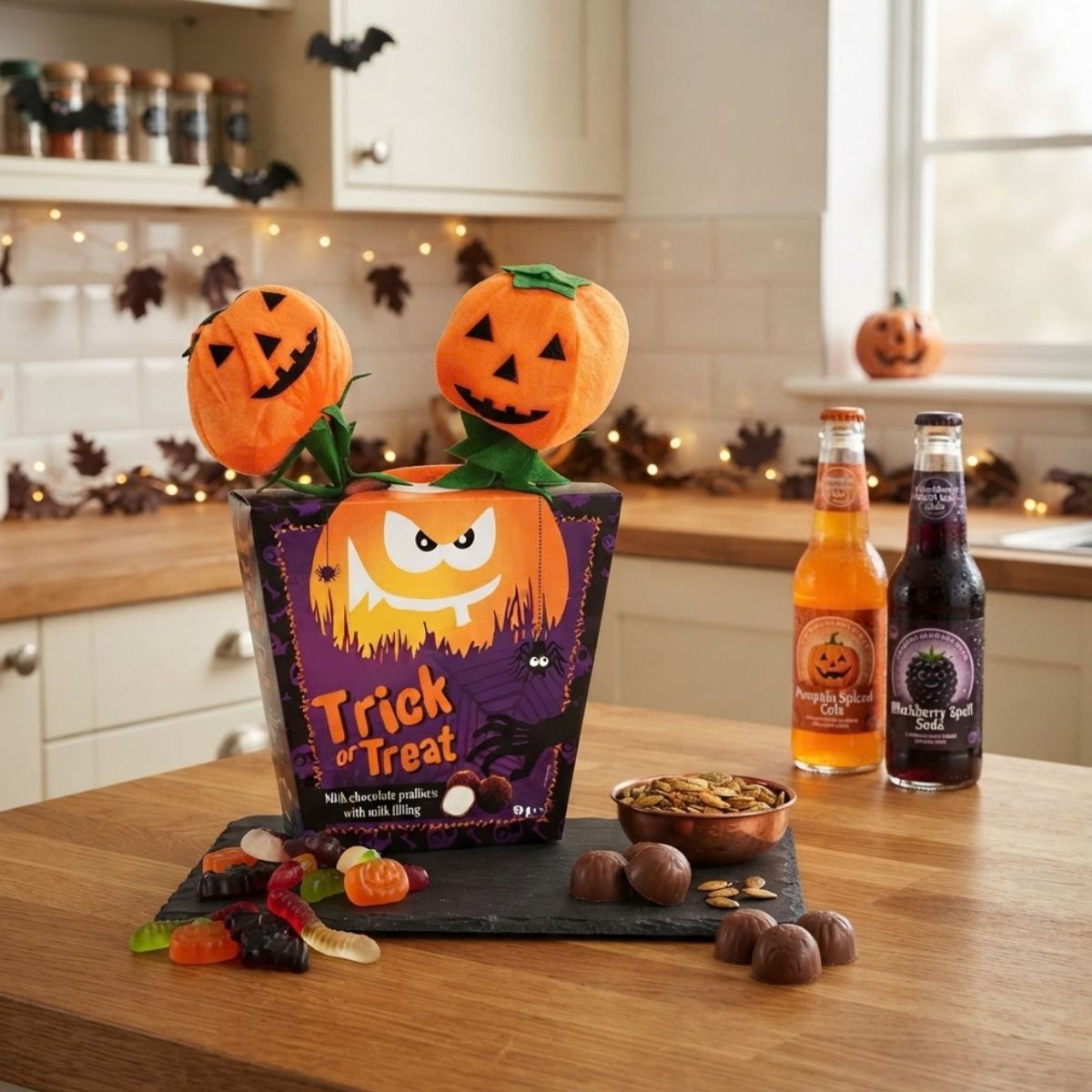 Σοκολατάκια με Δώρο Trick or Treat Milk Chocolate Pralines with Milk Filling Gift Box