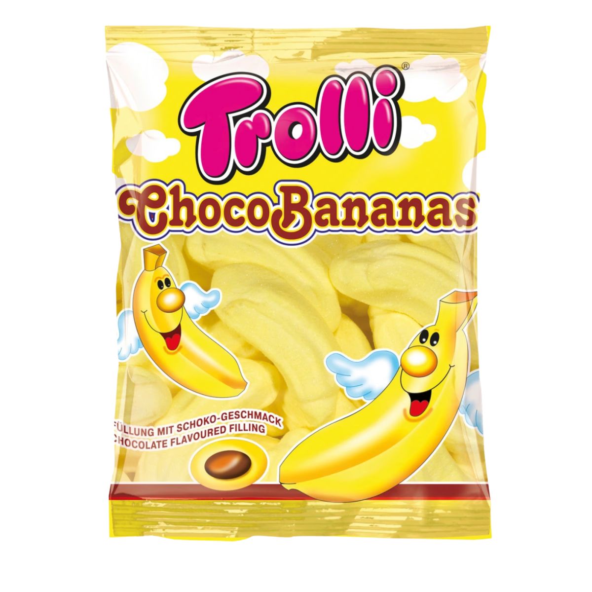 Ζαχαρωτά Trolli Choco Bananas Marshmallows