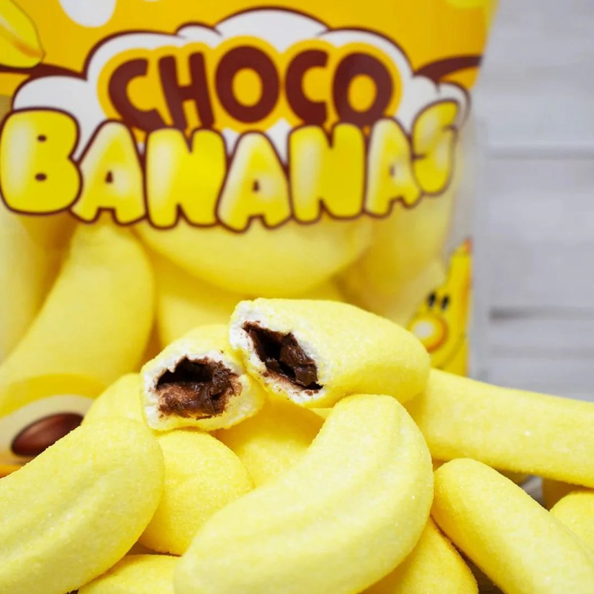 Ζαχαρωτά Trolli Choco Bananas Marshmallows