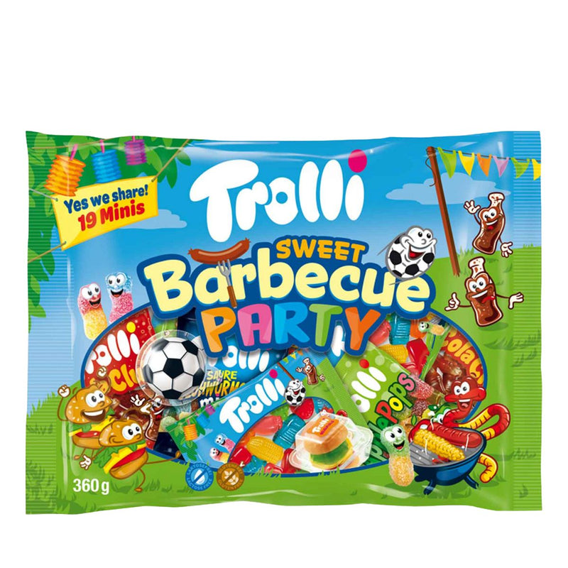 Πολυσυσκευασία με Ζελεδάκια Trolli Sweet Barbecue Party Limited Edition