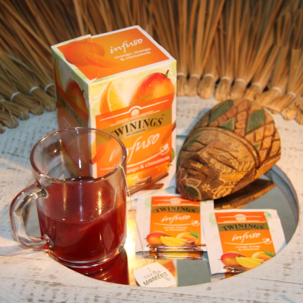 Αφέψημα Βοτάνων Twinings Infuso Orange Mango and Cinnamon 20 Φακελάκια