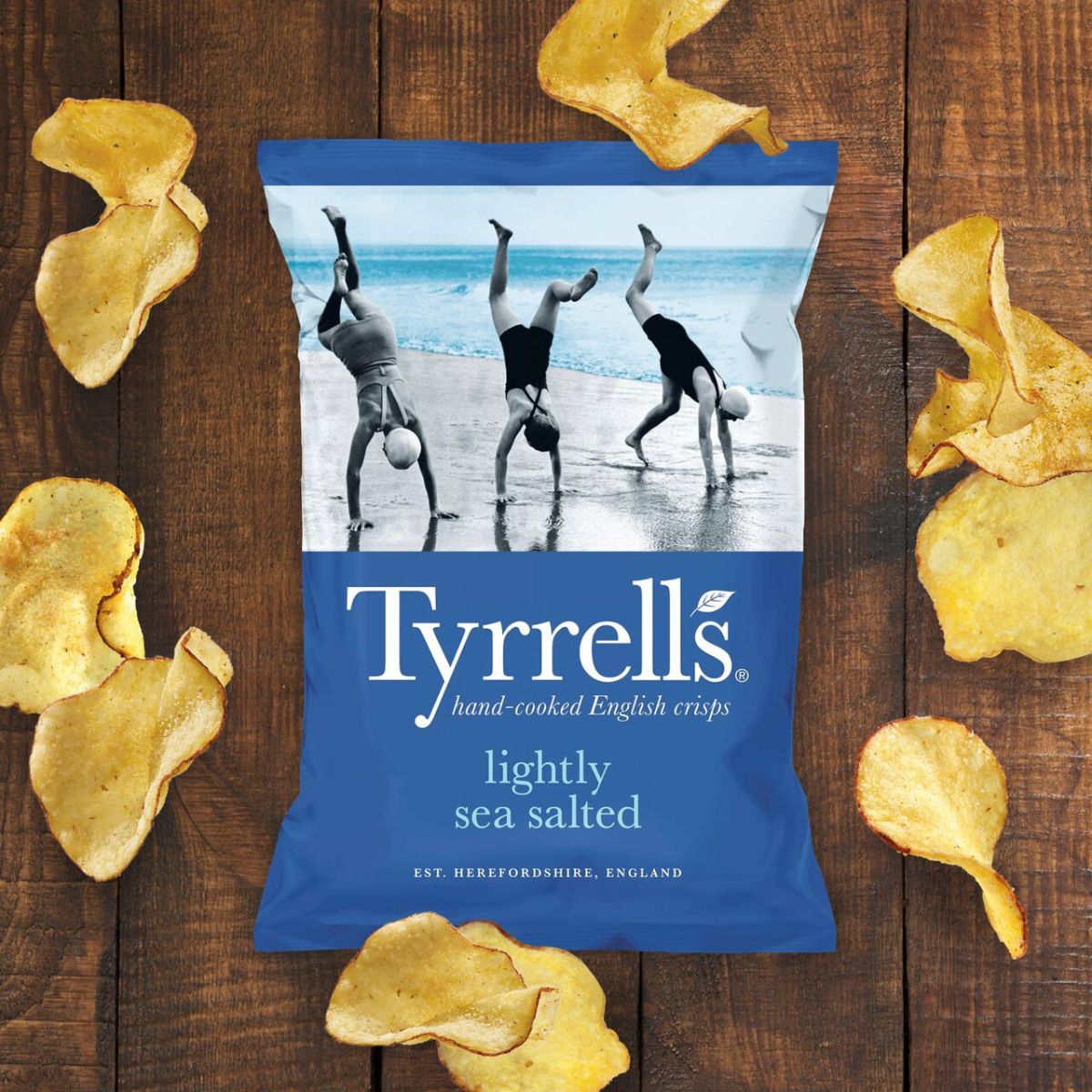 Πατατάκια Tyrrells Lightly Sea Salted