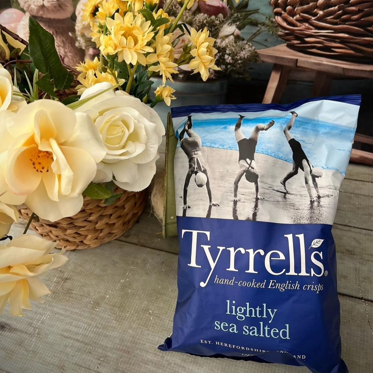 Πατατάκια Tyrrells Lightly Sea Salted