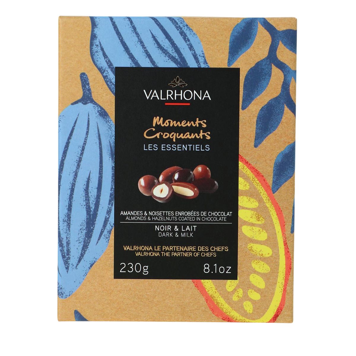 Αμύγδαλα και Φουντούκια σε Σοκολάτα Valrhona Moments Croquants Chocolate Covered Almonds and Hazelnuts