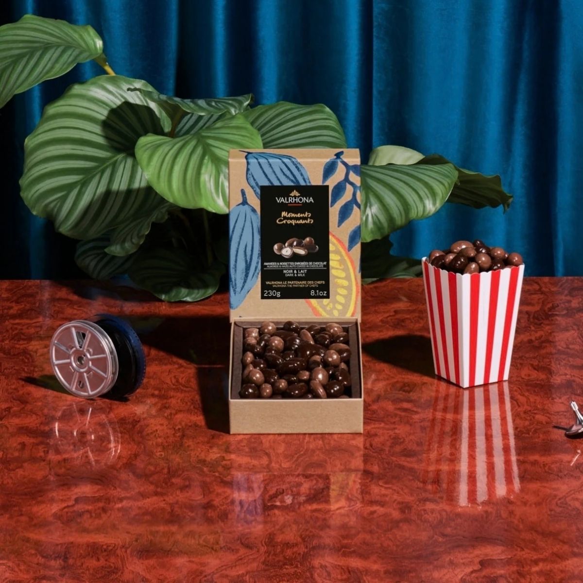 Αμύγδαλα και Φουντούκια σε Σοκολάτα Valrhona Moments Croquants Chocolate Covered Almonds and Hazelnuts