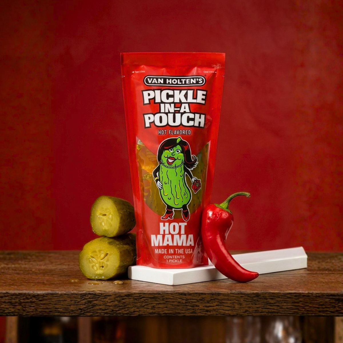 Πίκλα Καυτερή Van Holtens Pickle in a Pouch Hot Mama