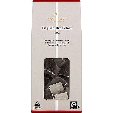 Τσάι Waitrose English Breakfast 15 Tea Bags