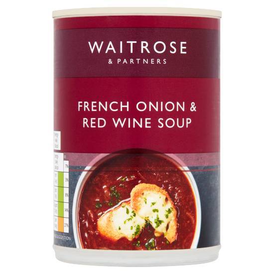 Έτοιμη Σούπα Waitrose French Onion and Red Wine Soup 400g