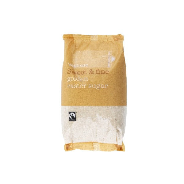 Ζάχαρη Ακατέργαστη Waitrose Sweet and Fine Golden Caster Sugar 1kg