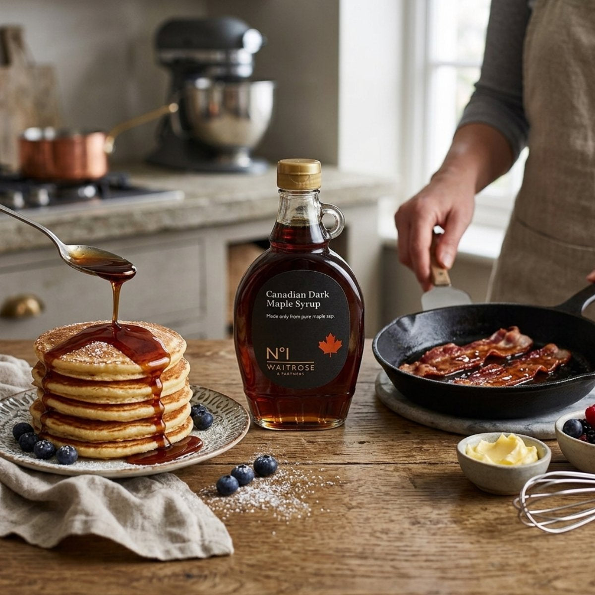 Σιρόπι Σφενδάμου Waitrose Canadian Dark Maple Syrup