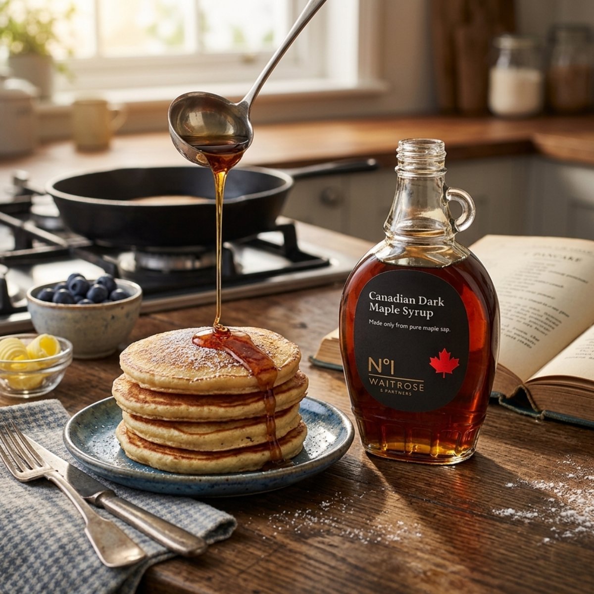 Σιρόπι Σφενδάμου Waitrose Canadian Dark Maple Syrup