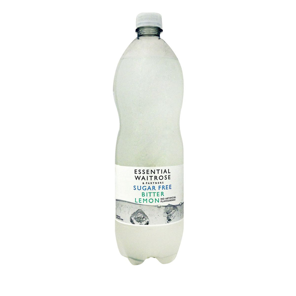 Ανθρακούχο Αναψυκτικό Χωρίς Ζάχαρη Waitrose Essential Sugar Free Bitter Lemon 1L