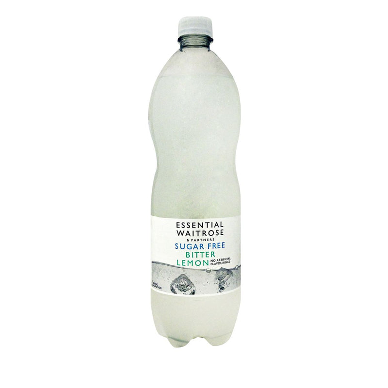 Ανθρακούχο Αναψυκτικό Χωρίς Ζάχαρη Waitrose Essential Sugar Free Bitter Lemon 1L