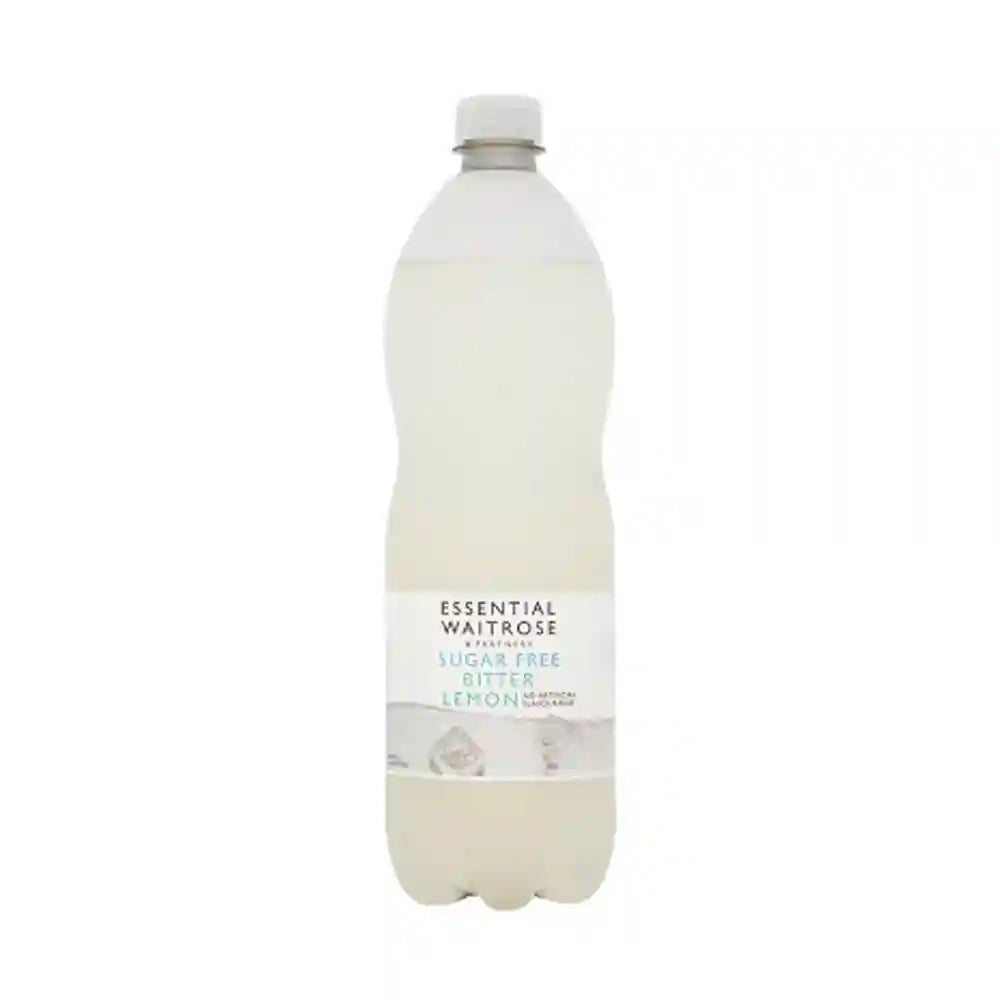 Ανθρακούχο Αναψυκτικό Χωρίς Ζάχαρη Waitrose Essential Sugar Free Bitter Lemon 1L