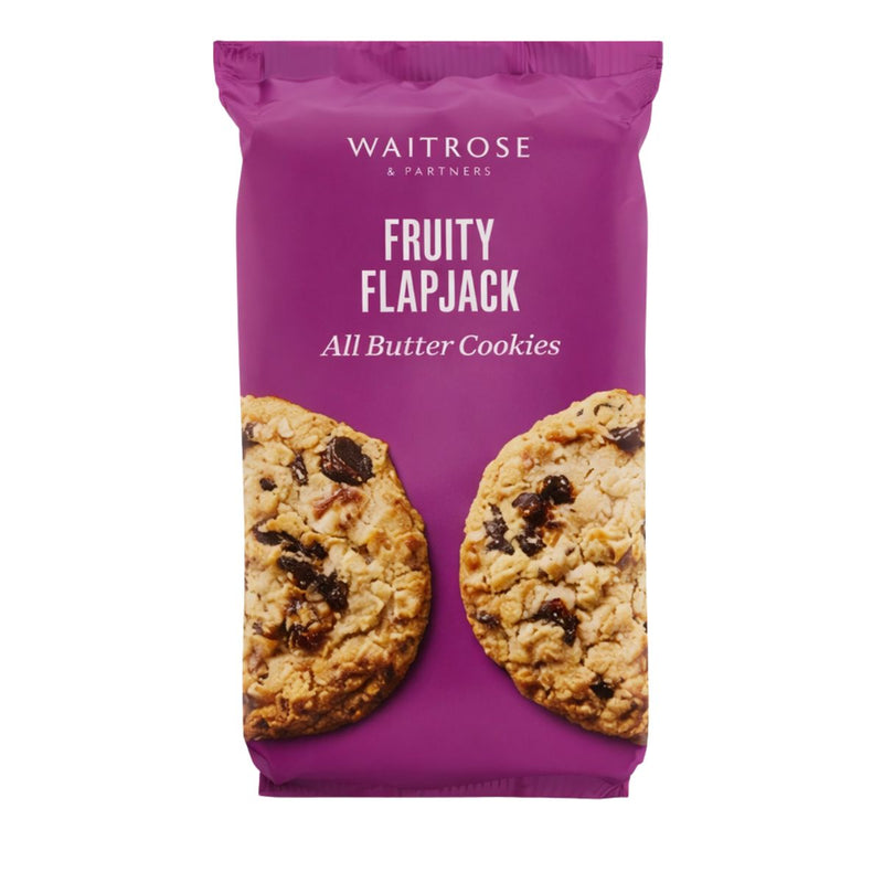 Μπισκότα Βουτύρου με Κομματάκια Φρούτων Waitrose Fruity Flapjack All Butter Cookies