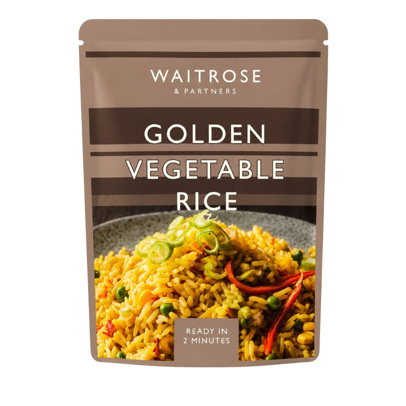 Έτοιμο Ρύζι Waitrose Golden Vegetable Rice
