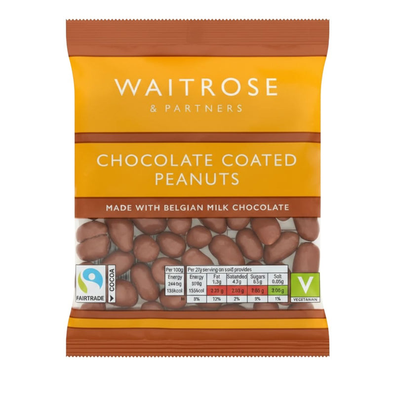 Φυστίκια με Επικάλυψη Σοκολάτας Waitrose Milk Chocolate Coated Peanuts