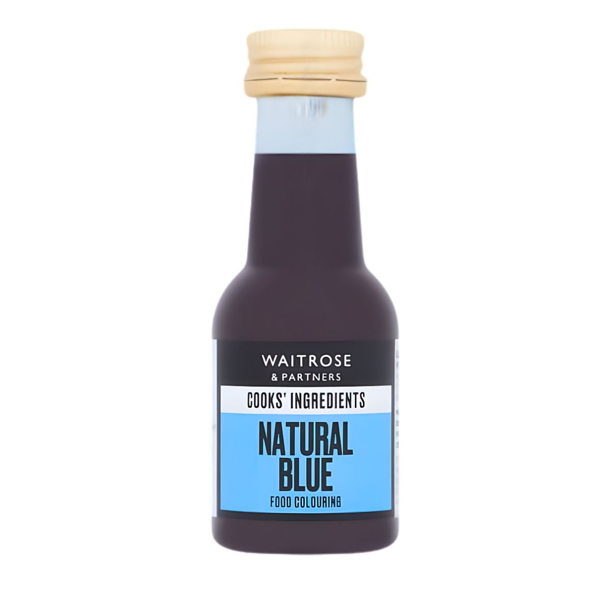 Χρώμα Ζαχαροπλαστικής Μπλε Waitrose Natural Blue Colour