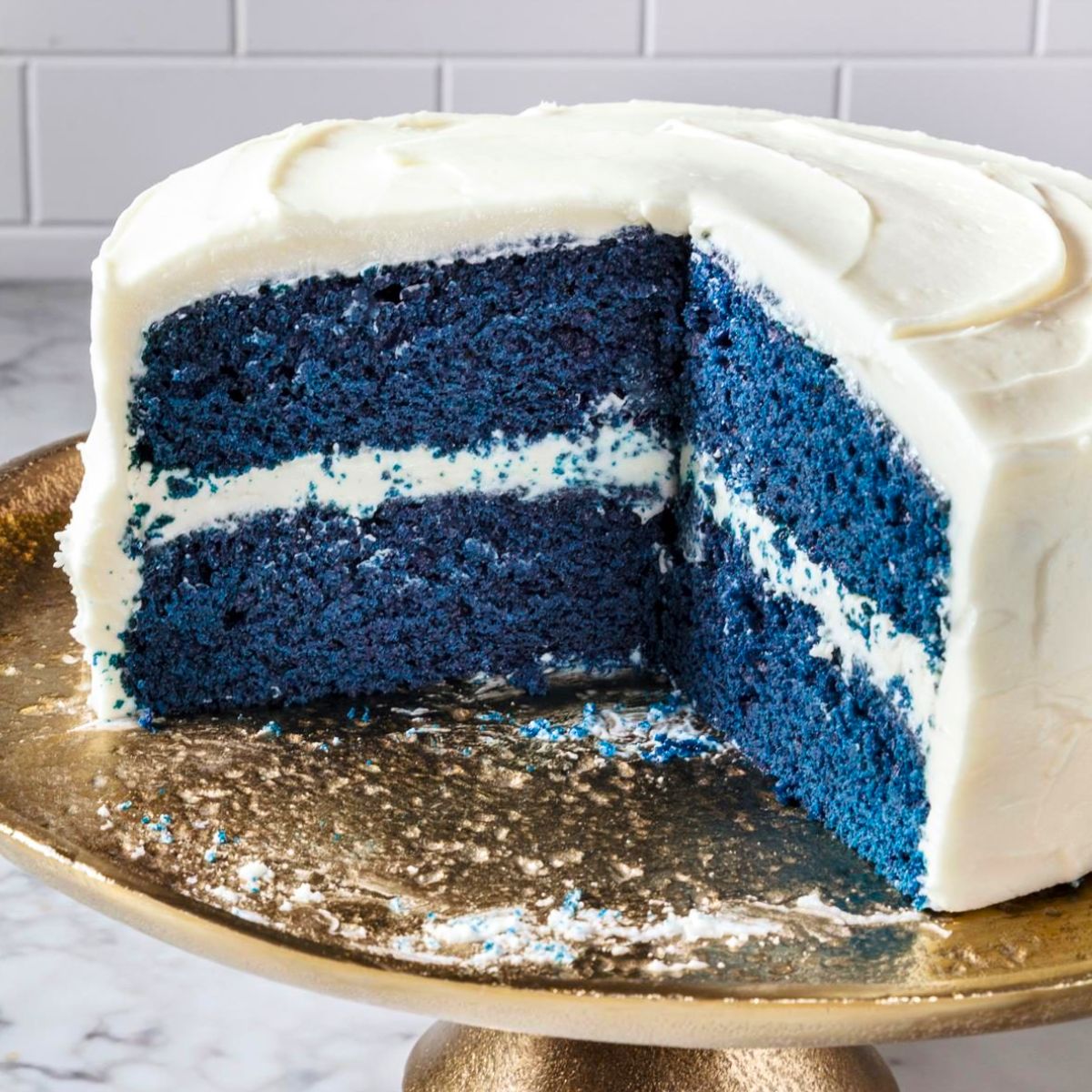 Χρώμα Ζαχαροπλαστικής Μπλε Waitrose Natural Blue Colour