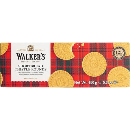 Μπισκότα Walkers Pure Butter Shortbread Rounds 150g