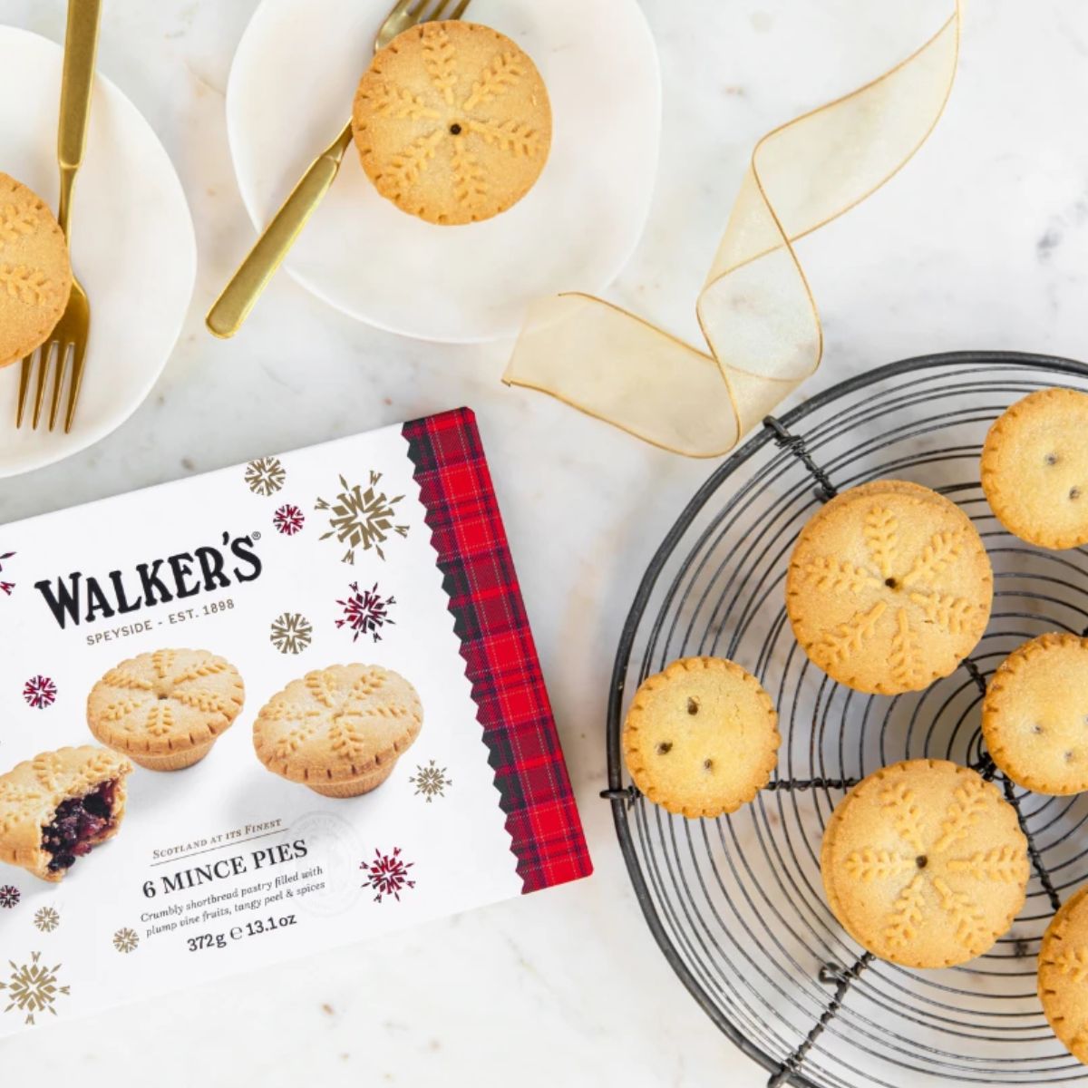 Χριστουγεννιάτικες Γλυκές Πίτες Walkers Christmas Mince Pies