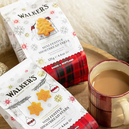 Χριστουγεννιάτικα Μπισκότα Walkers Christmas Mini Festive Shortbread Trees