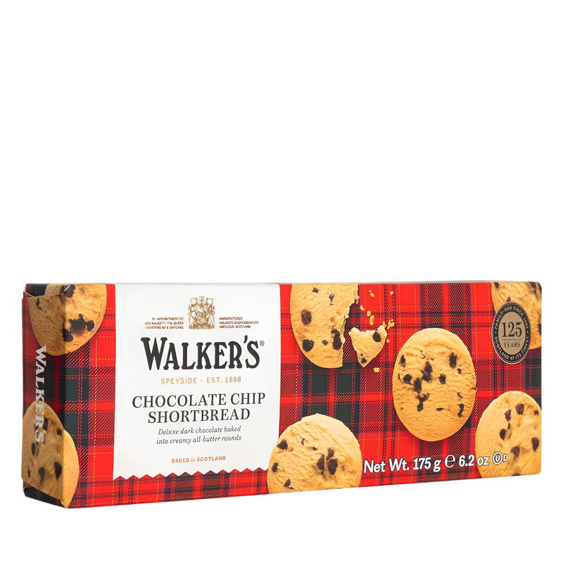 Μπισκότα Walkers Pure Butter Chocolate Chip Shortbread