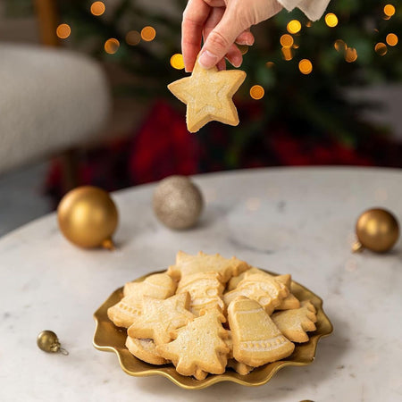 Χριστουγεννιάτικα Μπισκότα Walkers Christmas Pure Butter Shortbread Festive Shapes