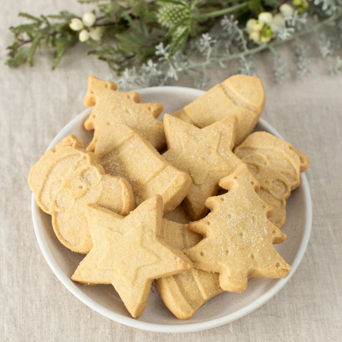 Χριστουγεννιάτικα Μπισκότα Walkers Christmas Pure Butter Shortbread Festive Shapes