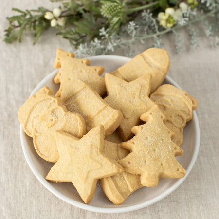Χριστουγεννιάτικα Μπισκότα Walkers Christmas Pure Butter Shortbread Festive Shapes