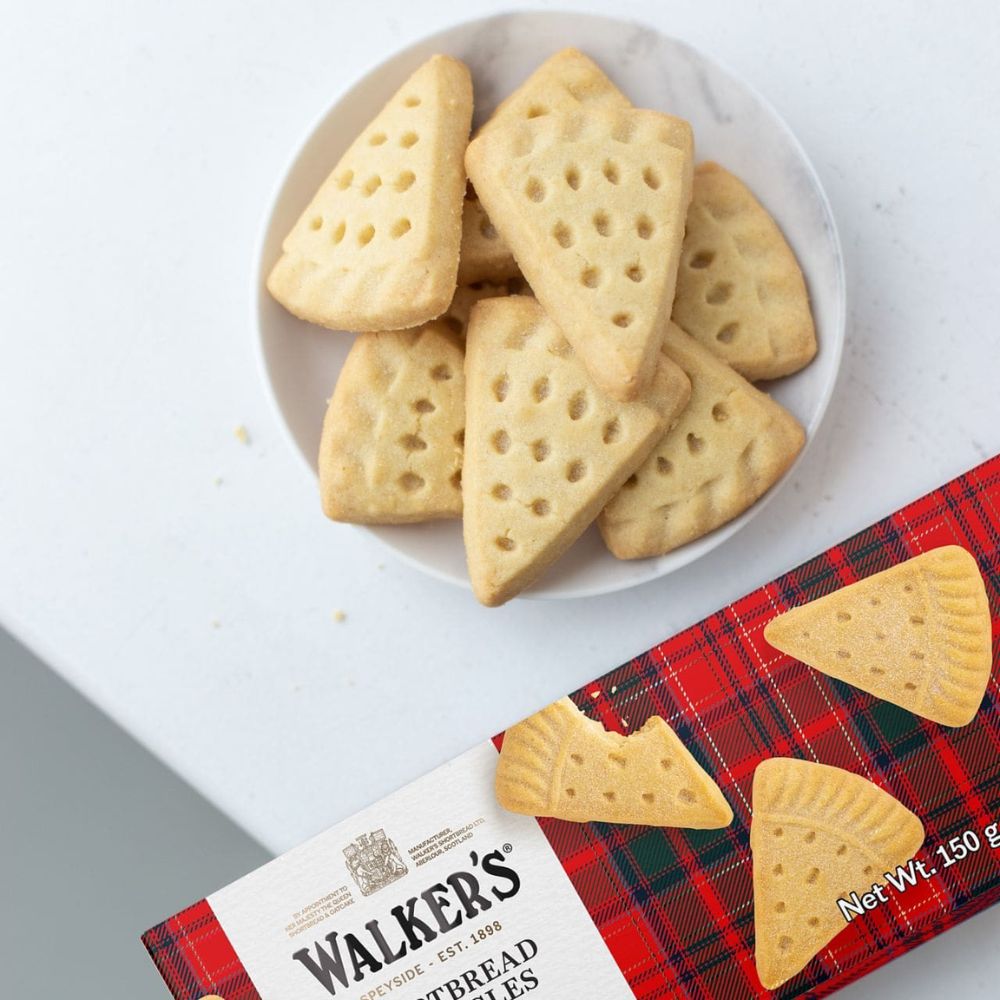 Μπισκότα Walkers Pure Butter Shortbread Triangles 150g