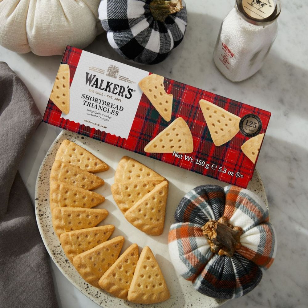Μπισκότα Walkers Pure Butter Shortbread Triangles 150g