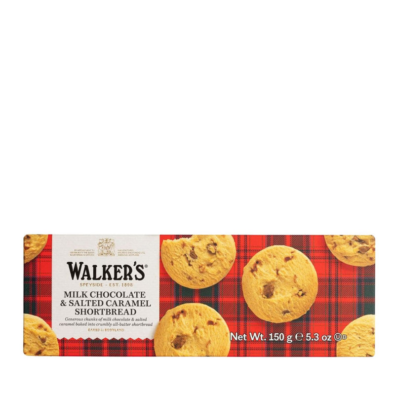 Μπισκότα Walkers Salted Caramel and Milk Chocolate Chunks Shortbread