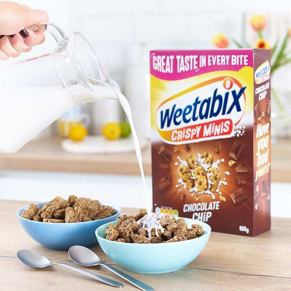 Δημητριακά με Σοκολάτα Weetabix Crispy Minis Chocolate Chip Wheat Cereal 500g