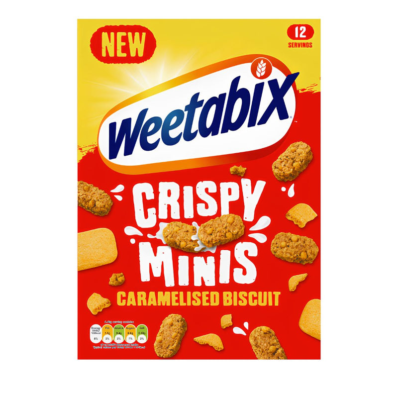 Δημητριακά Ολικής Άλεσης Weetabix Crispy Minis Caramelised Biscuit