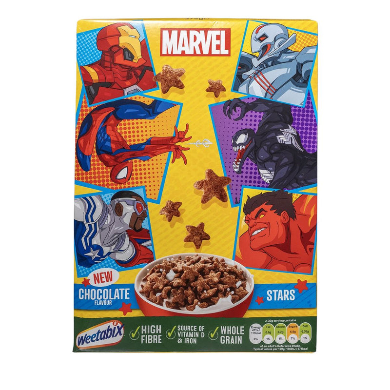 Δημητριακά με Σοκολάτα Weetabix Marvel Chocolate Stars