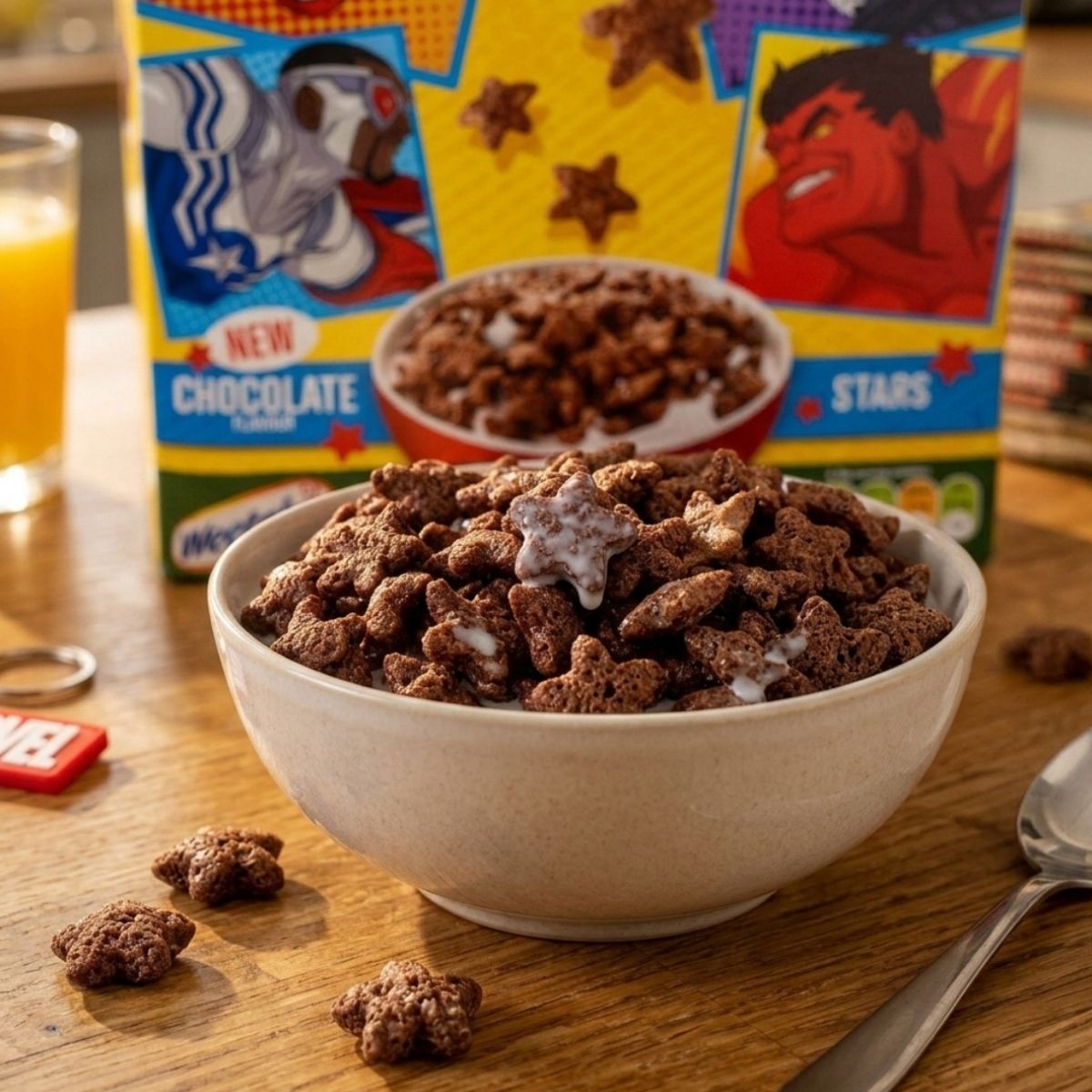 Δημητριακά με Σοκολάτα Weetabix Marvel Chocolate Stars