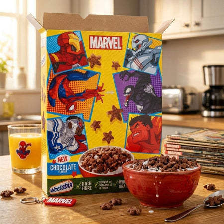 Δημητριακά με Σοκολάτα Weetabix Marvel Chocolate Stars