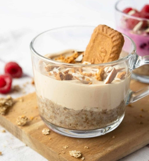 Weetabix Overnight Cheesecake με άλειμμα Lotus Biscoff