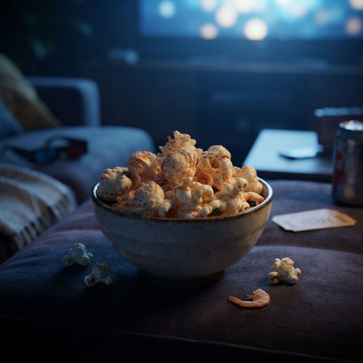 Ποπ Κορν με Γαρίδα Wokcorn Shrimp Ramen Noodle Popcorn