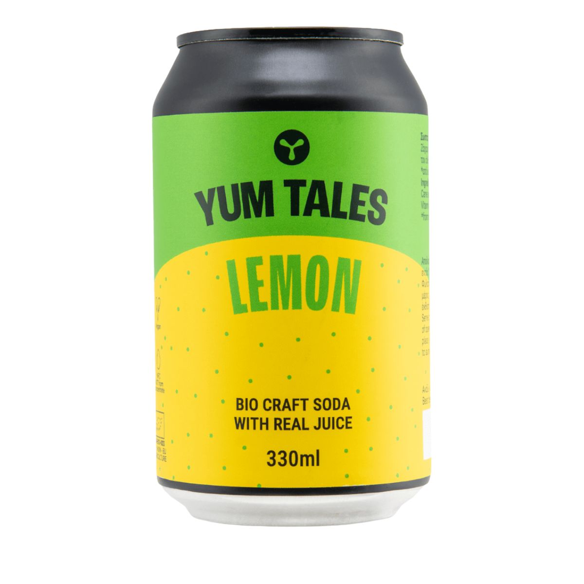 Αναψυκτικό Yum Tales Bio Craft Soda Lemon