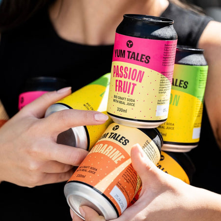 Αναψυκτικό Yum Tales Bio Craft Soda Lemon
